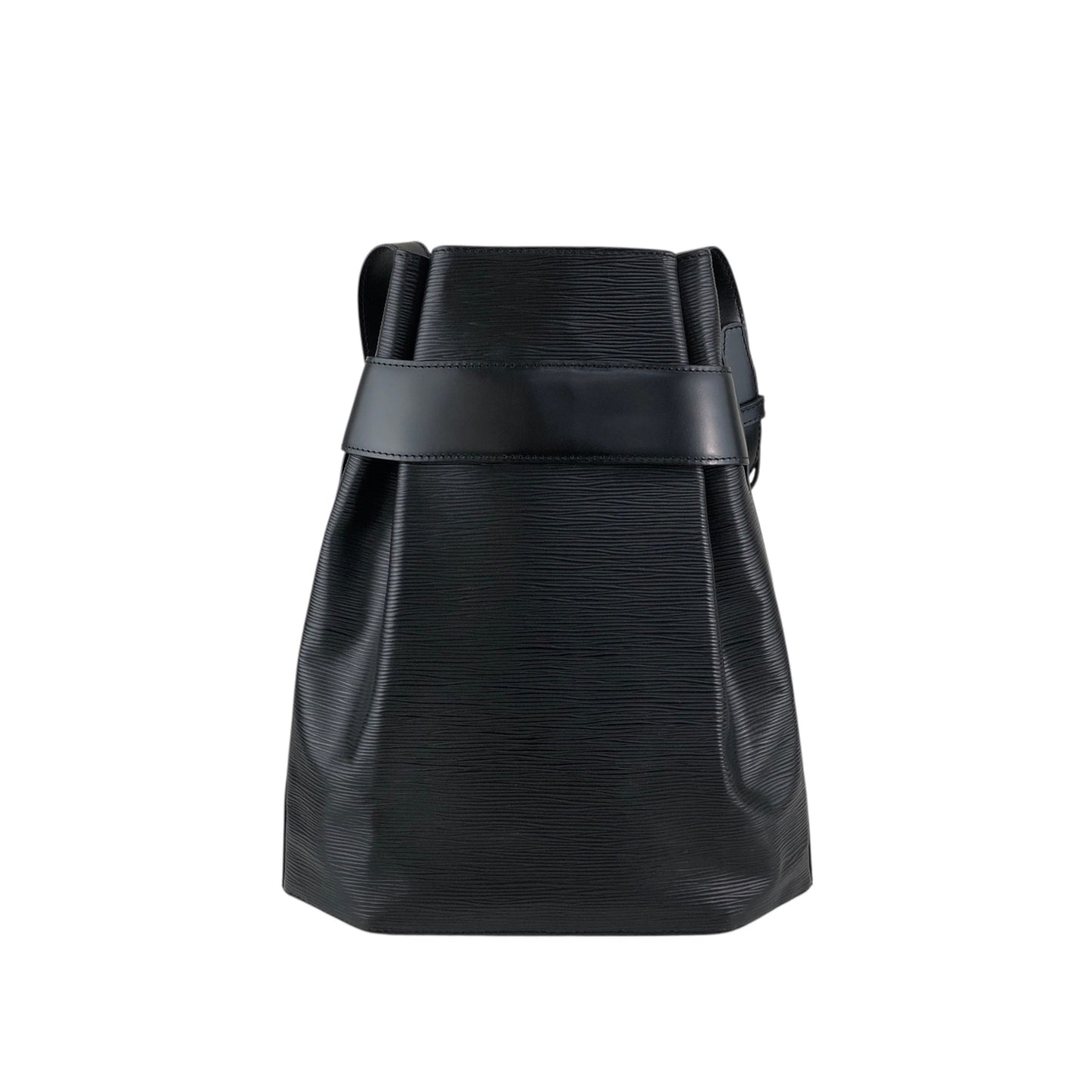 LOUIS VUITTON Epi Shoulder bag Black Vintage st4rdc