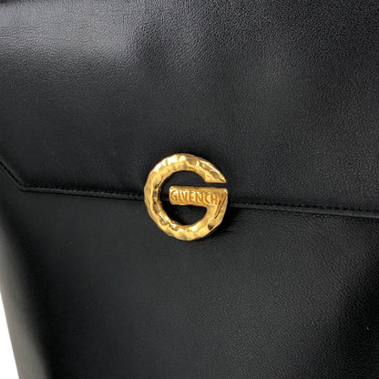GIVENCHY Logo Shoulder bag Black Vintage c78vb7