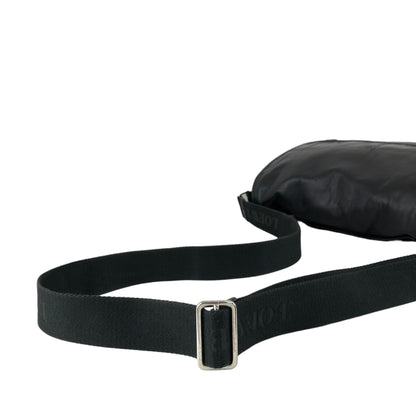LOEWE Anagram Shoulder bag Black Vintage stpht7