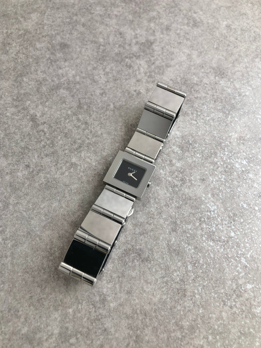 GUCCI Watch Silver 600L Vintage ft54eb