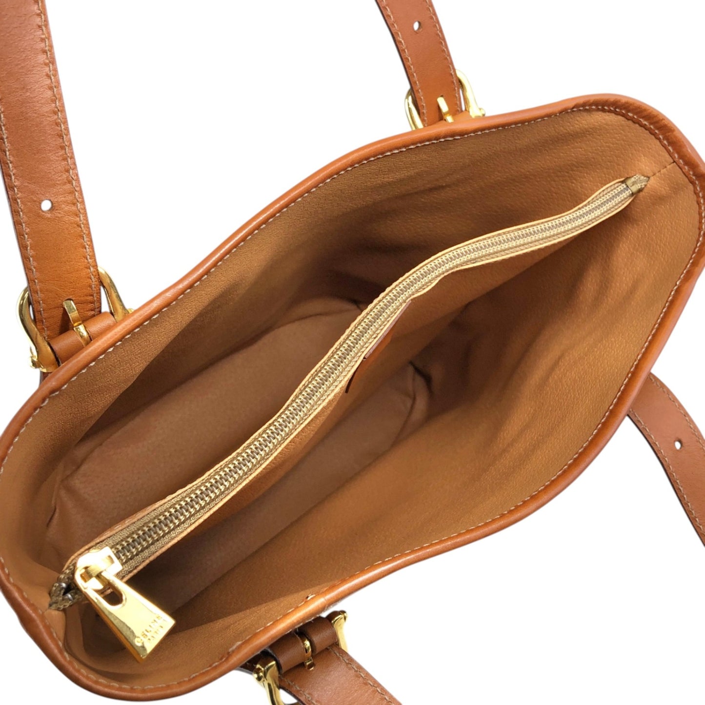 CELINE Macadam Blason Totebag Brown Vintage 2d6sne