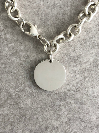 Tiffany & Co. SILVER925 Bracelet Silver Vintage ksxpfv