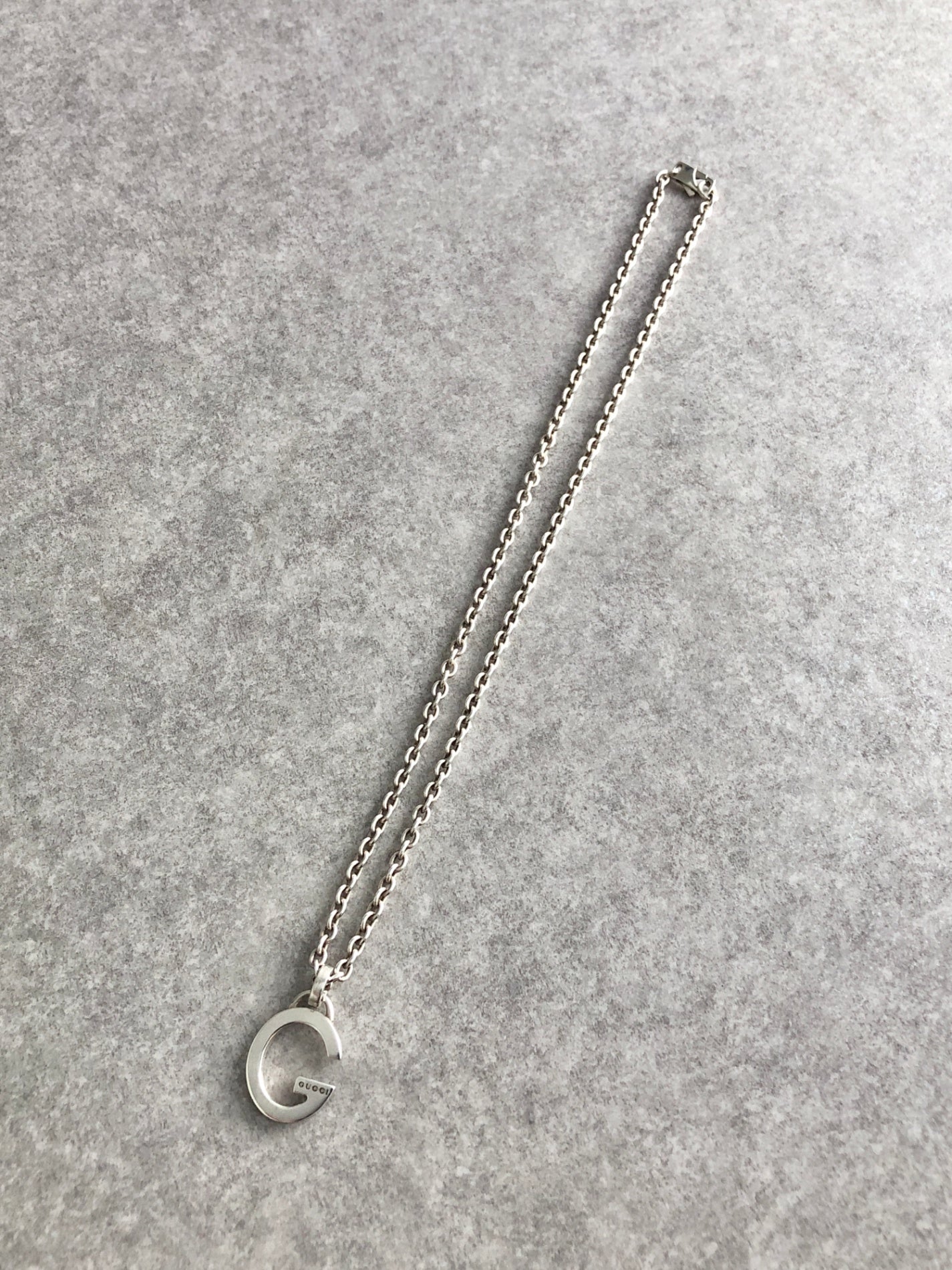 GUCCI SILVER925 Necklace Silver Vintage nj2www