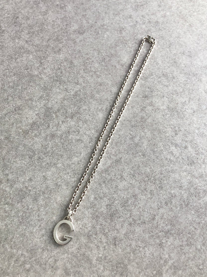GUCCI SILVER925 Necklace Silver Vintage nj2www