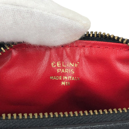 CELINE Two-way Small Boston bag Shoulder bag Black Vintage xd3b63