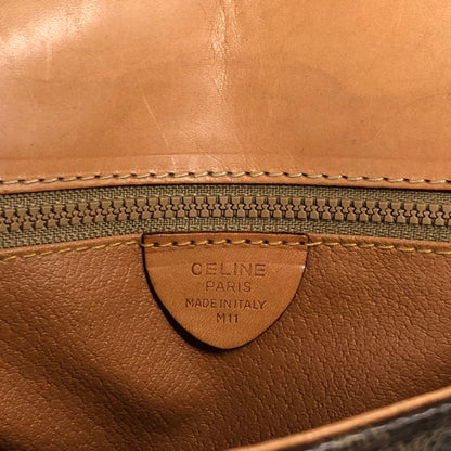 CELINE Macadam Blason  Shoulder bag Brown Vintage t38p84