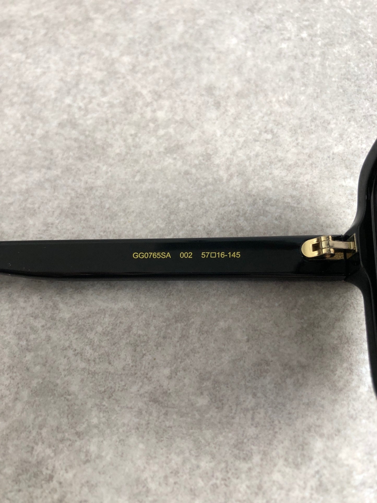 GUCCI GG Sunglasses Black GG0765SA Vintage pueps3