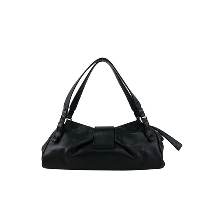 LOEWE Anagram Handbag Black Vintage sf28ij