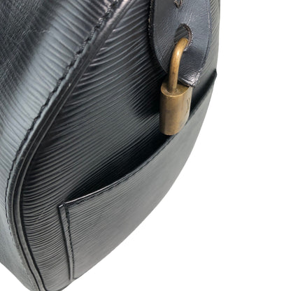 LOUIS VUITTON Epi Handbag Boston bag Black Vintage bria3m