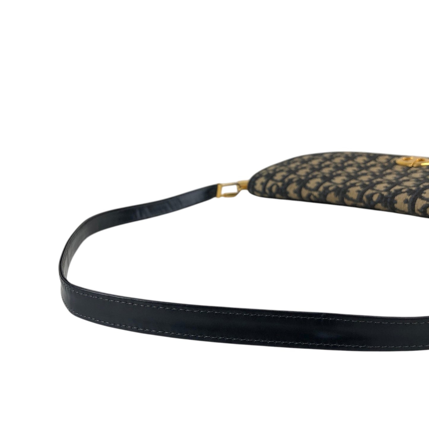Christian Dior Trotter Shoulder bag Navy Vintage 2xwr2a