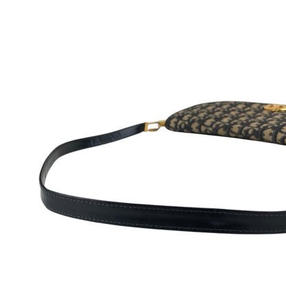 Christian Dior Trotter Shoulder bag Navy Vintage 2xwr2a