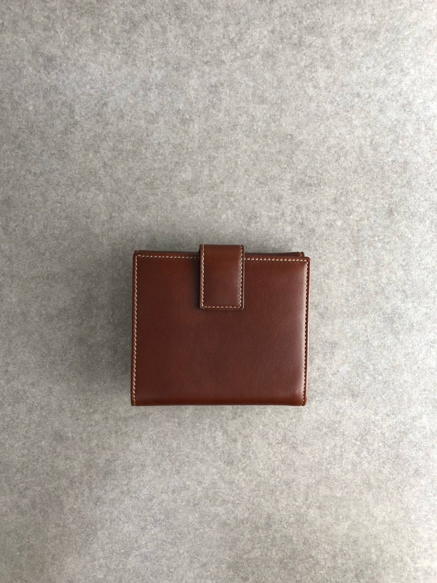 GUCCI Bamboo Folded Wallet Brown Vintage nduszv