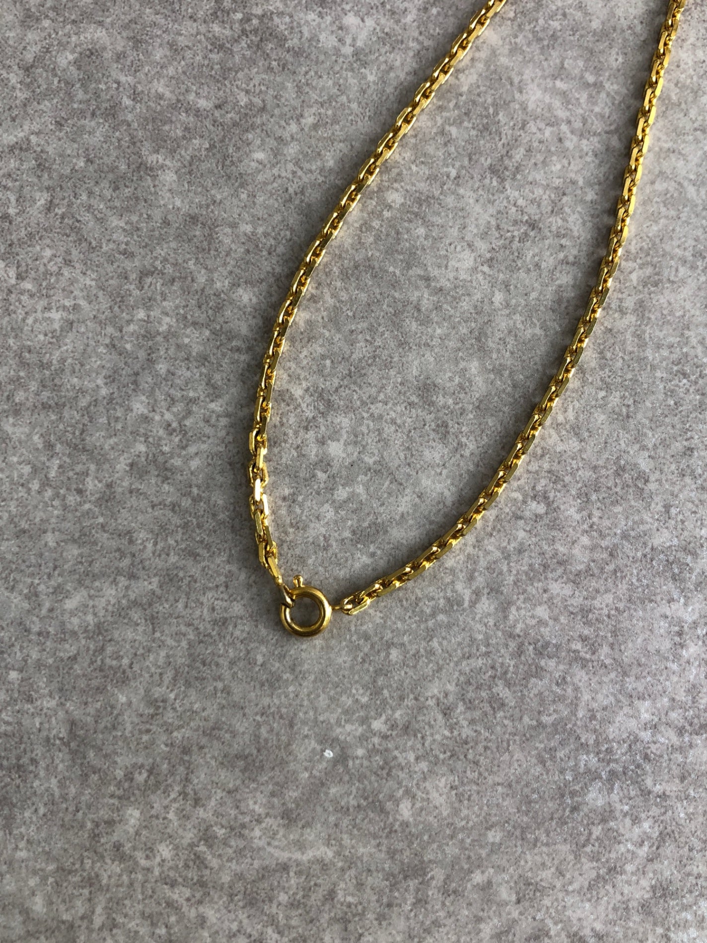 CELINE Toggle Clasp Necklace Gold Vintage b7y8ap