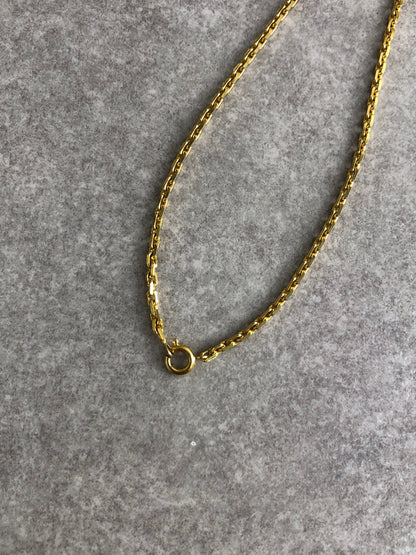 CELINE Toggle Clasp Necklace Gold Vintage b7y8ap