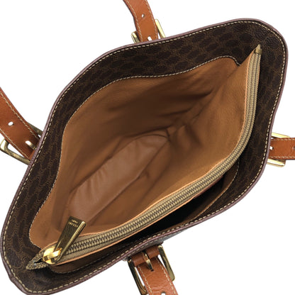 CELINE Macadam Blason Totebag Brown Vintage krmf4c