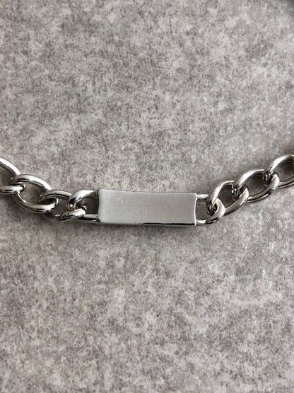 Christian Dior Logo Bracelet Silver Vintage un3gci