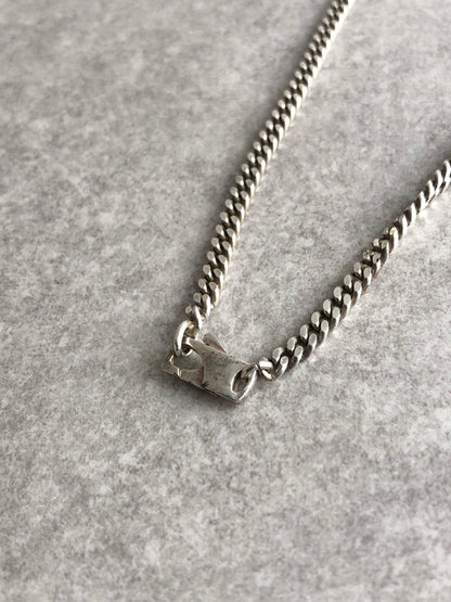 GUCCI Interlocking Necklace Silver Vintage fw6zza