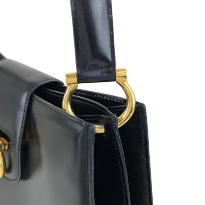 CELINE Horse Bit Shoulder bag Black Vintage snekiw