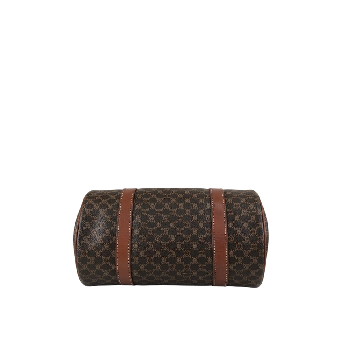 CELINE Macadam Blason Shoulder bag Brown Vintage us8d3n