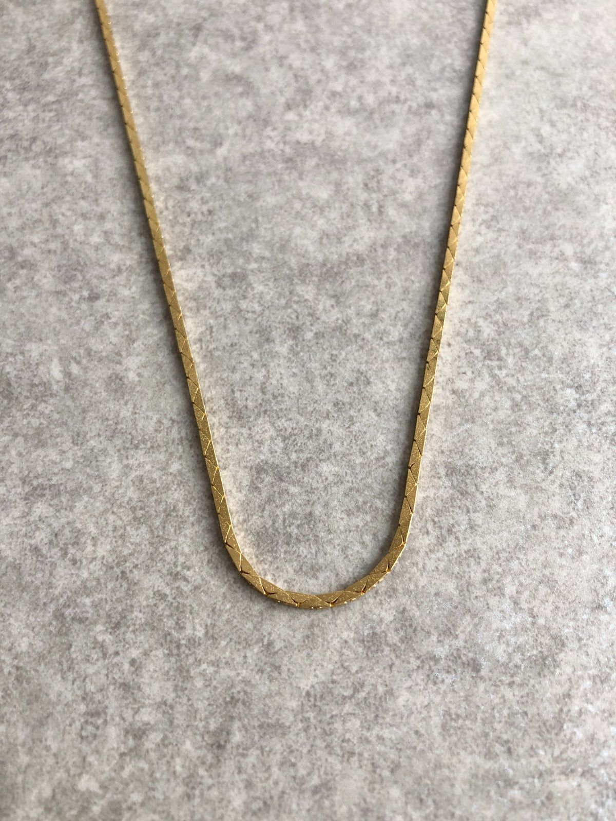 Christian Dior Necklace Gold Vintage 4mzmkr