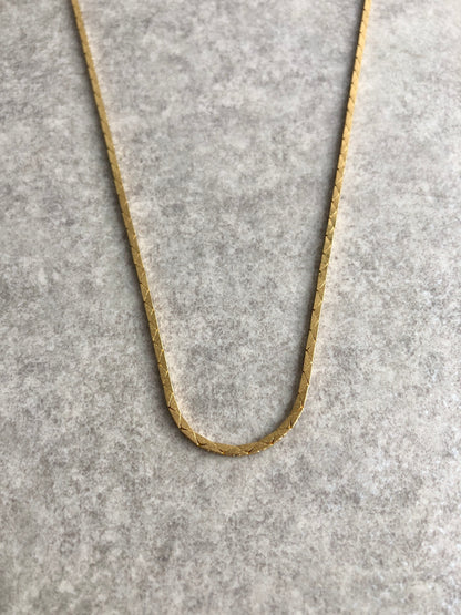 Christian Dior Necklace Gold Vintage 4mzmkr