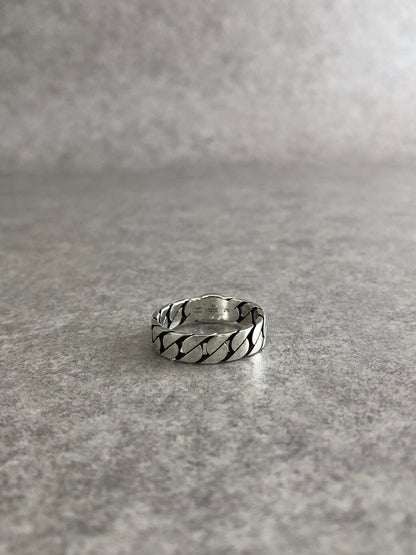 GUCCI GG Motif SILVER925 Ring Silver Vintage ns8jjn