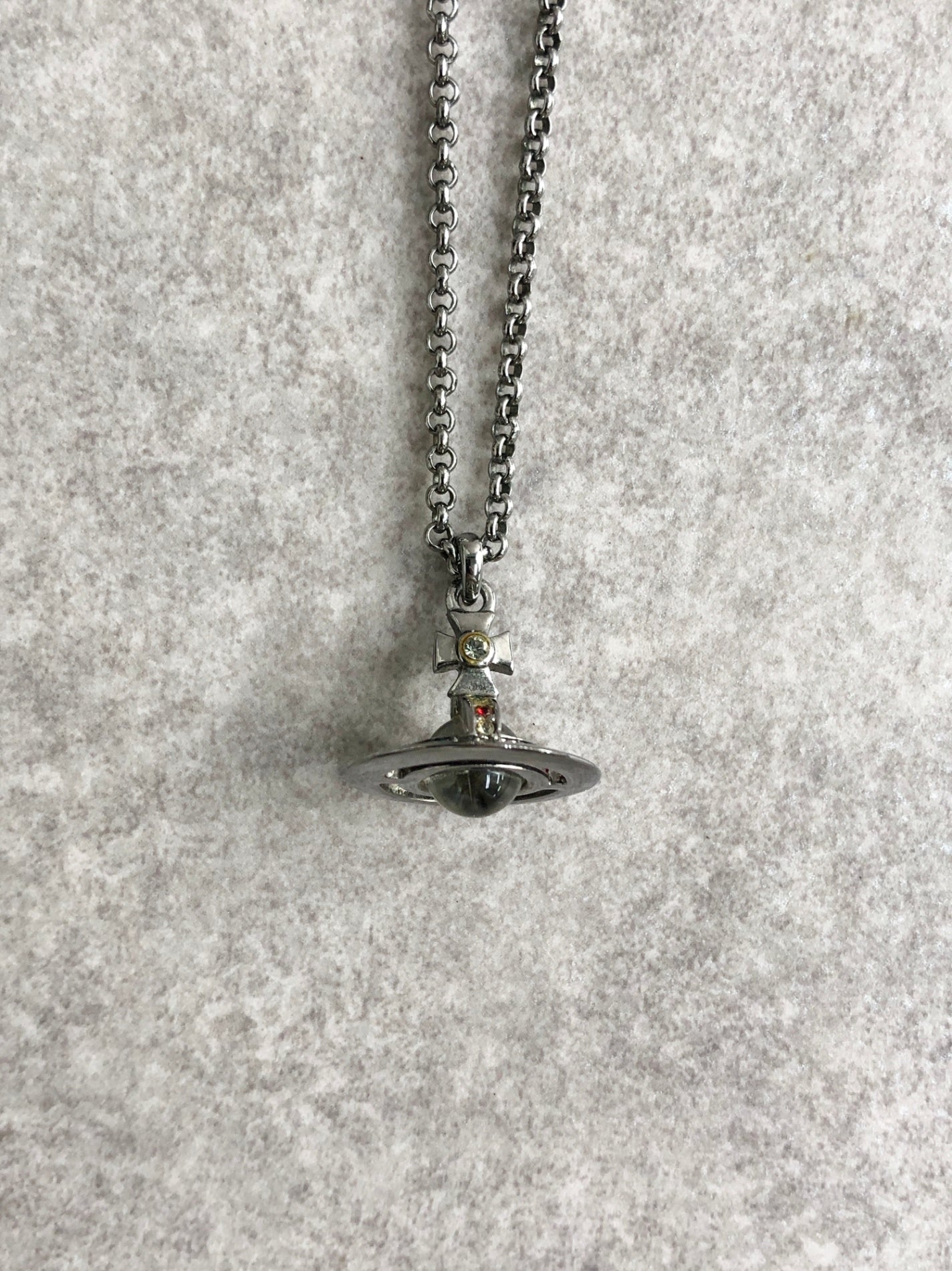 Vivienne Westwood Necklace Silver Vintage xdszez