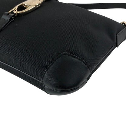 GUCCI Jackie Shoulder bag Black Vintage 8e828u