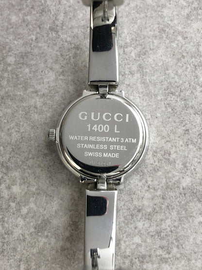 GUCCI Watch Silver 1400L Vintage jgrksp