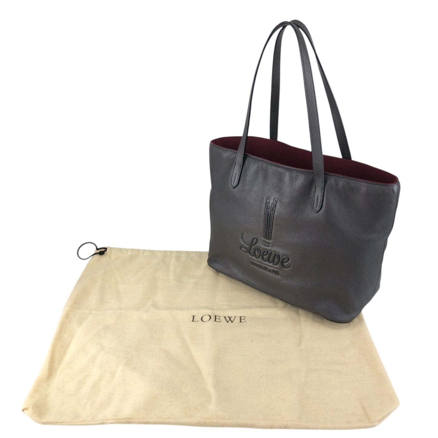 LOEWE Logo Totebag Bronze Vintage s8wfig