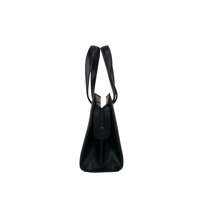 Christian Dior Logo Small Handbag Black Vintage f27cnx