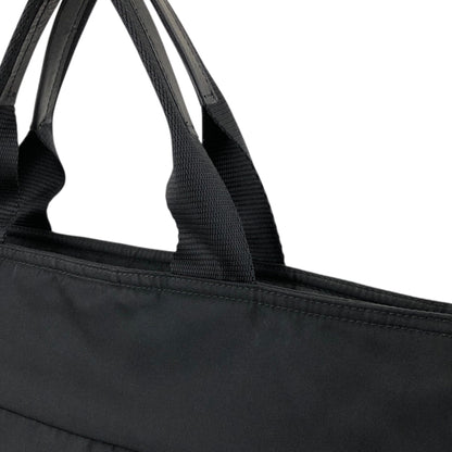PRADA Triangle Logo Two-way Handbag Shoulder bag Black Vintage 2dea8w