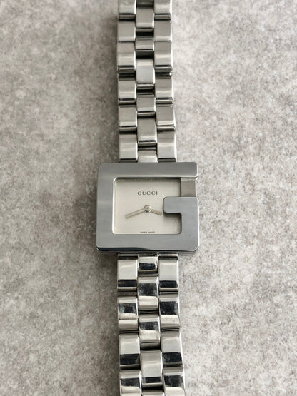 GUCCI Watch Silver 3600L Vintage ksnsc7