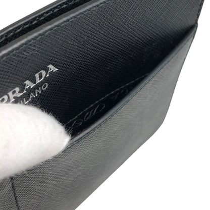 PRADA Logo Small Shoulder bag Black Vintage j8w3eu