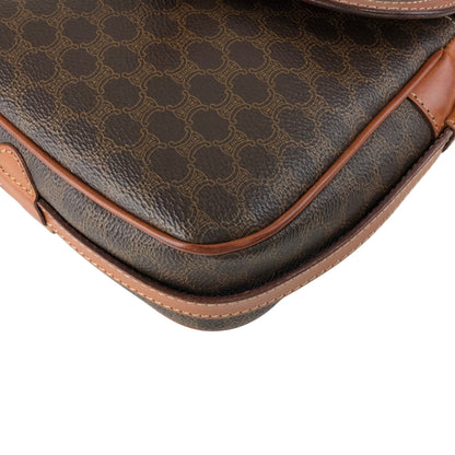 CELINE Macadam Horse Bit Shoulder bag Brown Vintage 7izj8d
