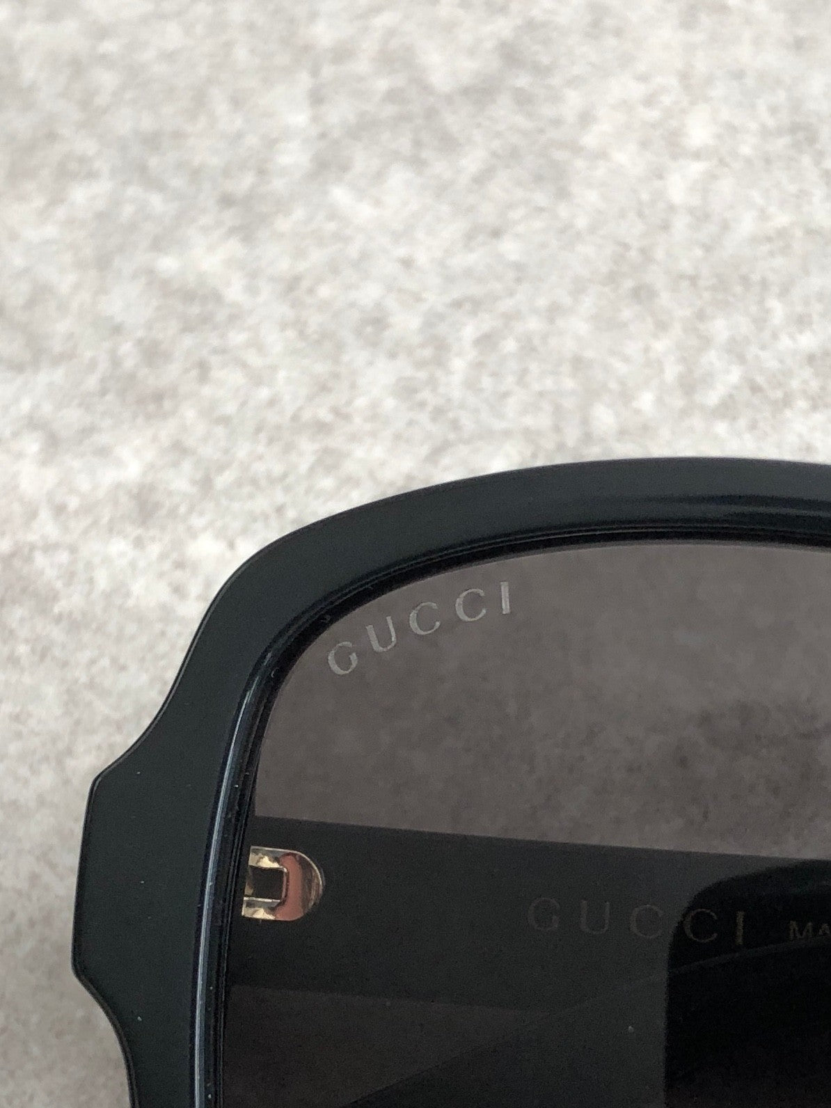 GUCCI GG Sunglasses Black GG0765SA Vintage pueps3