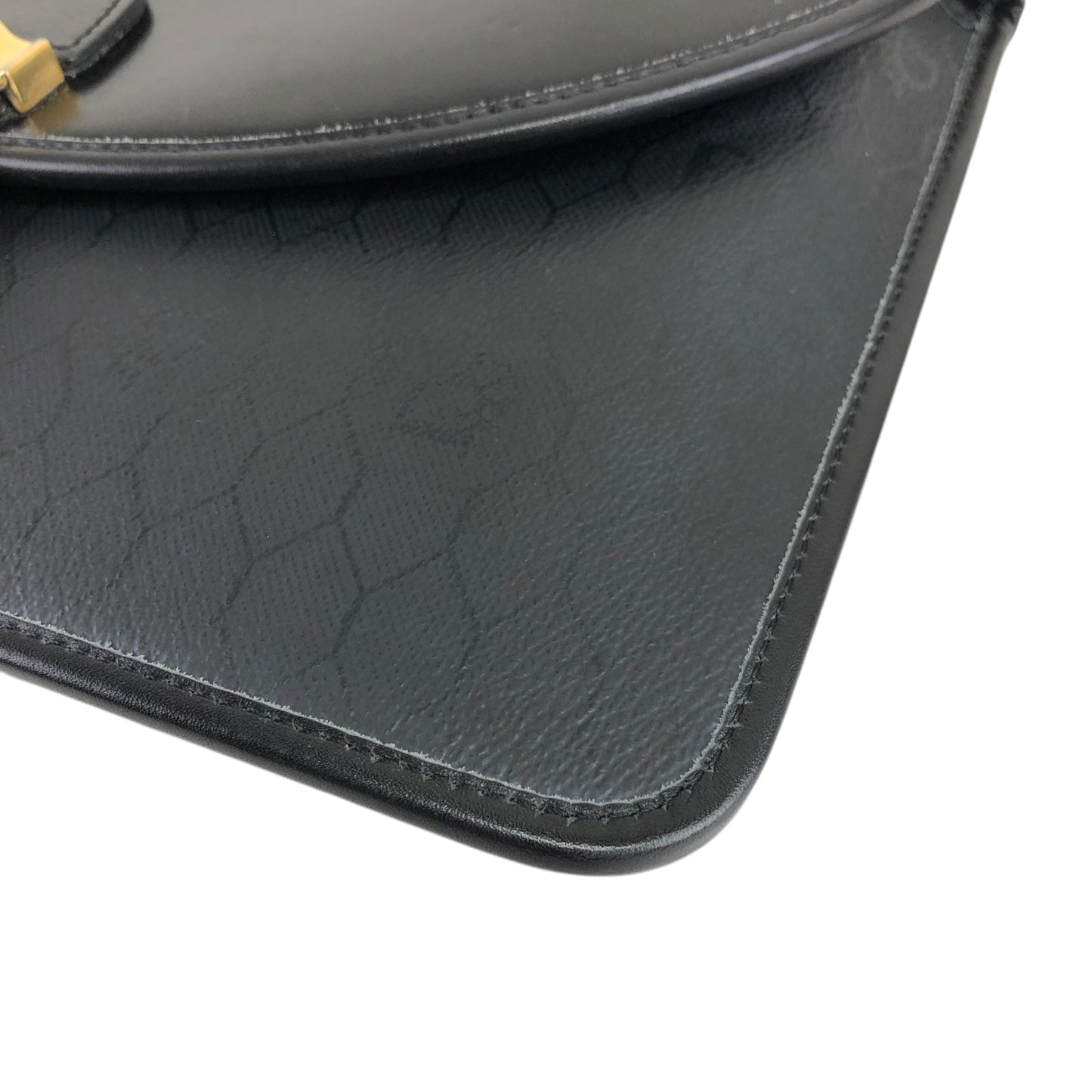 Christian Dior Chain Shoulder bag Black Vintage rvvx2n