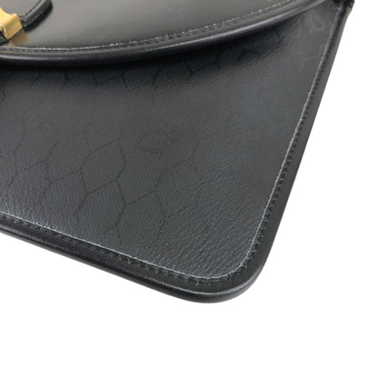 Christian Dior Chain Shoulder bag Black Vintage rvvx2n