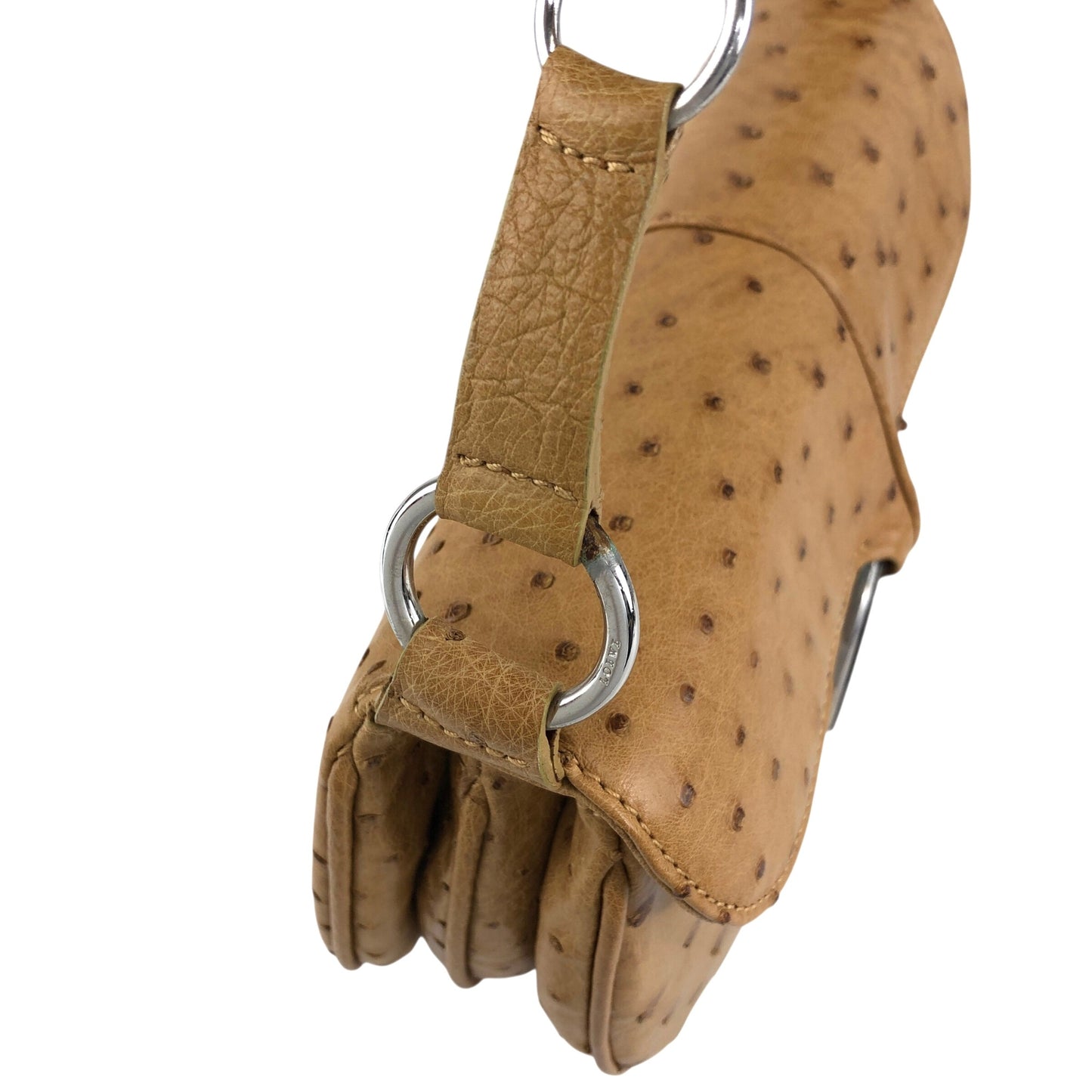 LOEWE Logo Shoulder bag Beige Vintage 2bjbin