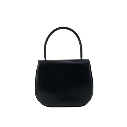 CELINE Starball Top Handle Handbag Black Vintage idde2j