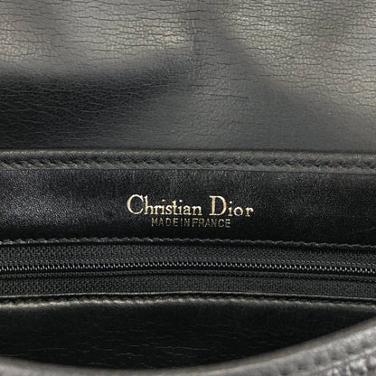 Christian Dior CD Logo Shoulder bag Black Vintage mhs6vd