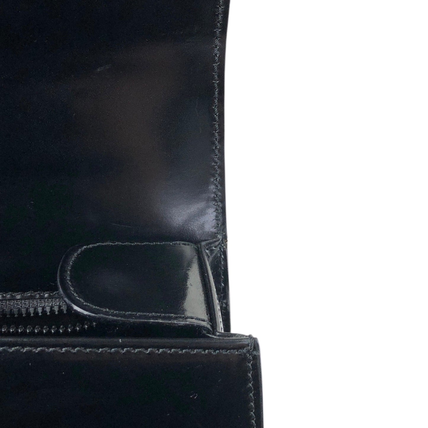 CELINE Starball Round Handbag Black Vintage 2ngrau