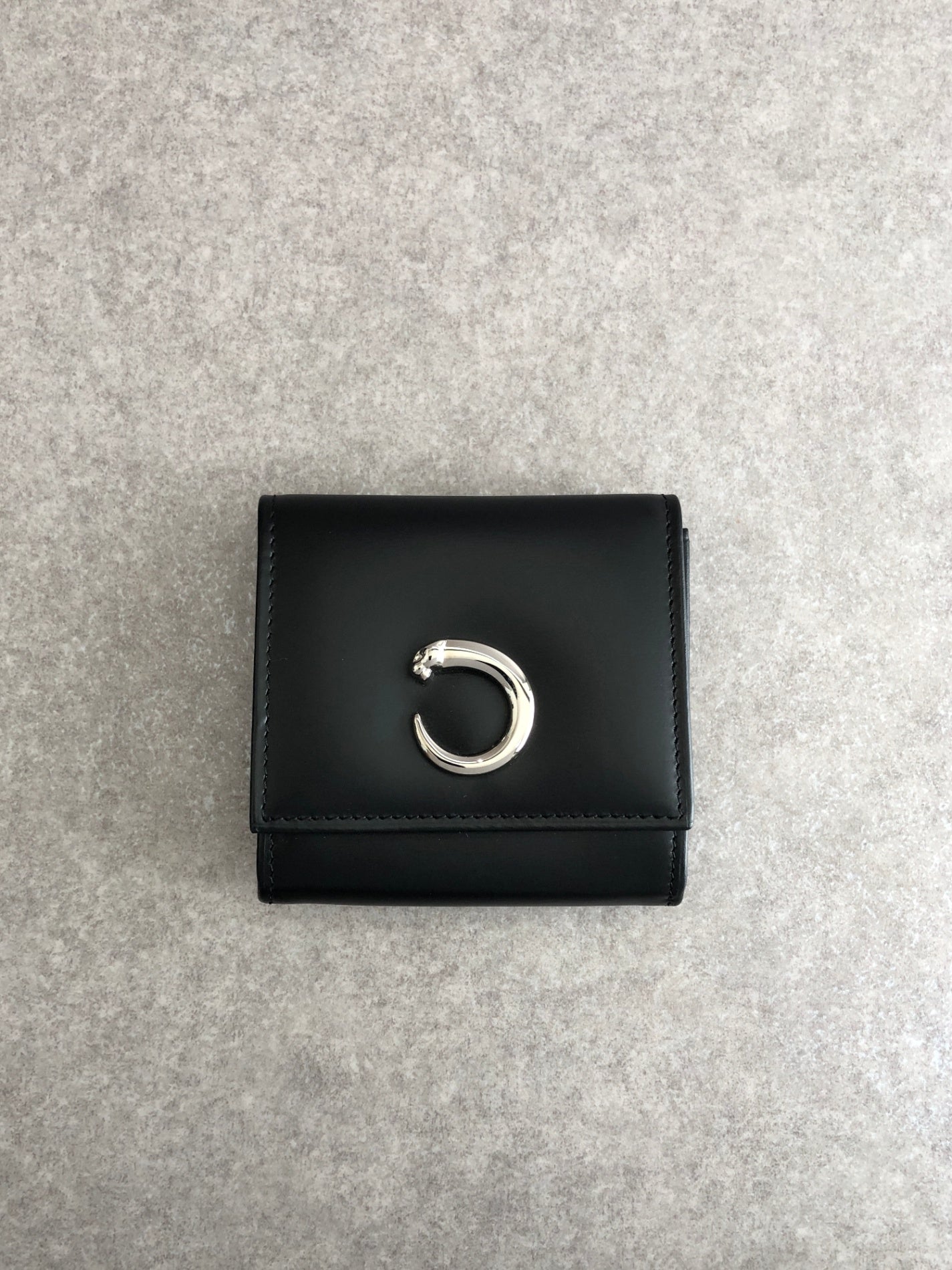 Cartier Coin Purse Black Vintage ezjpvn