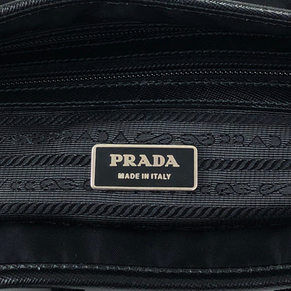 PRADA Tessuto Triangle Logo Totebag Black Vintage ivus2k