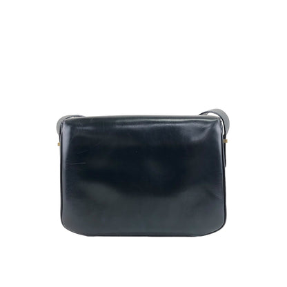 CELINE Triomphe Shoulder bag Dark Navy Vintage nfun5m