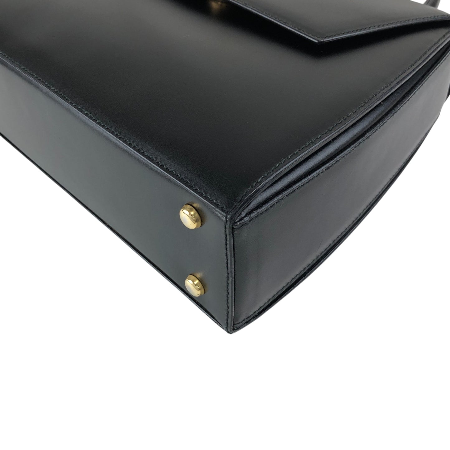 CELINE Starball Two-way Handbag Shoulder bag Black Vintage 3ubxvd