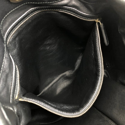 Christian Dior CD Logo Motif Shoulder bag Black Vintage vvdiyc
