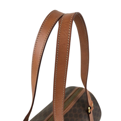 CELINE Macadam Blason Handbag Brown Vintage vph6bt