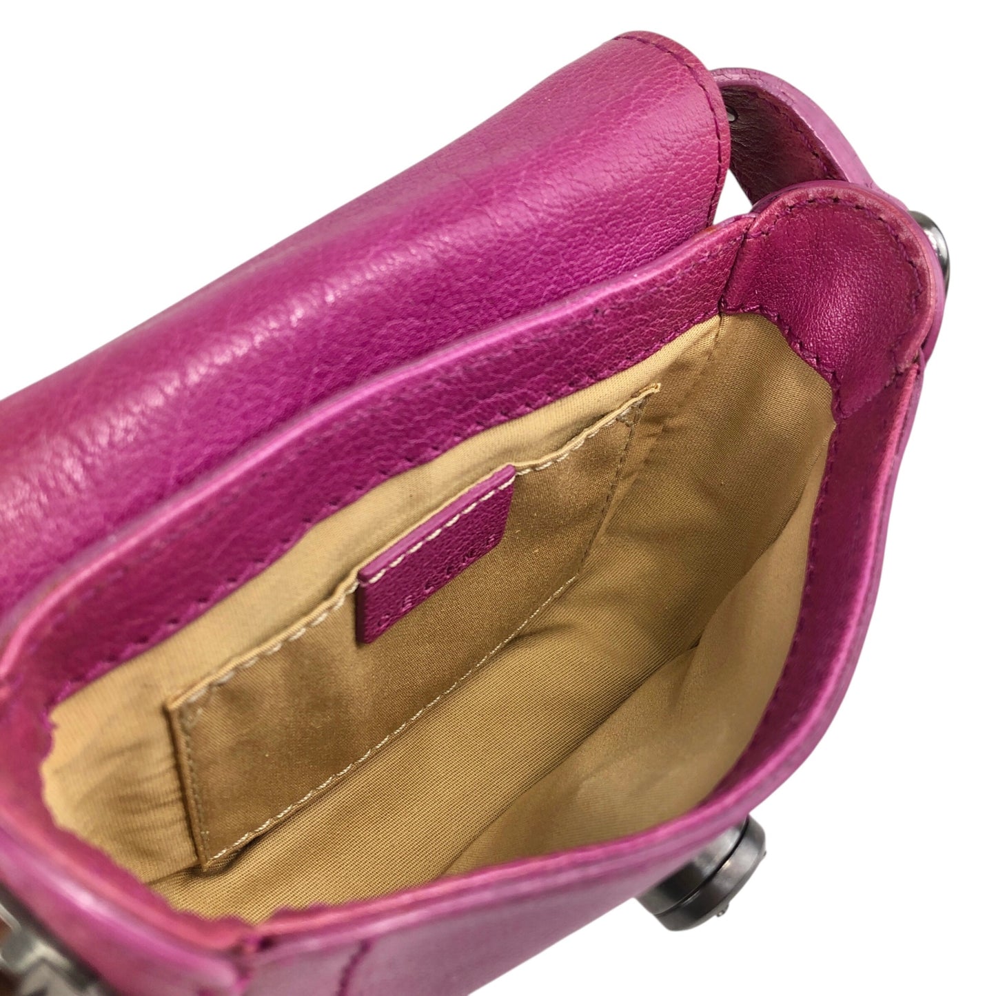 CELINE Stud Small Shoulder bag Pink Vintage hvizvp