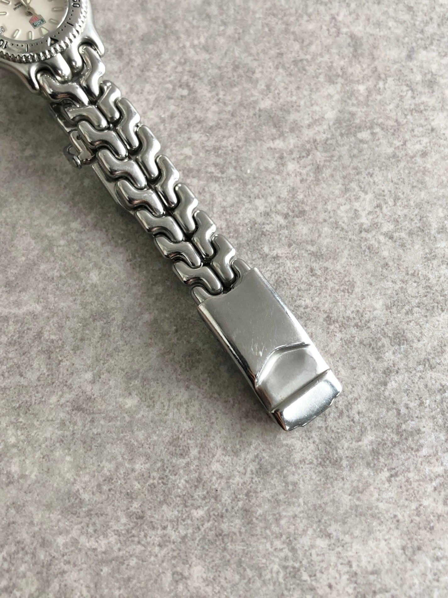 TAG HEUER Watch Silver S99.008 Vintage brgby6